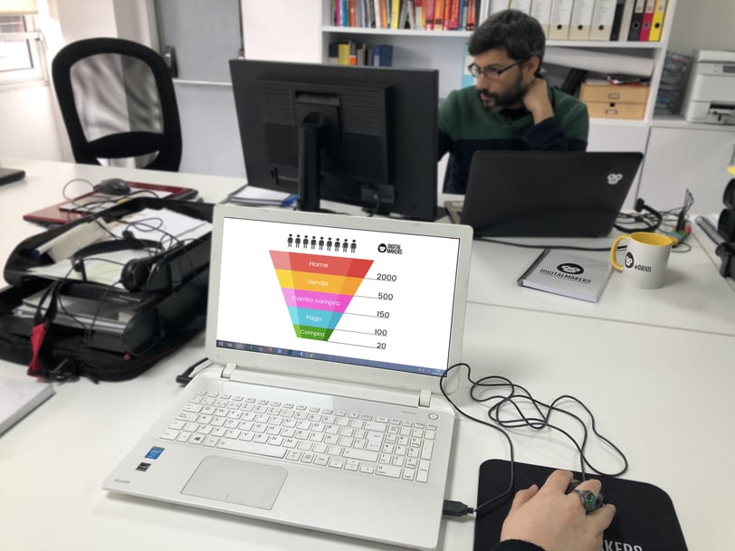 Funnel de conversión DigitalMakers